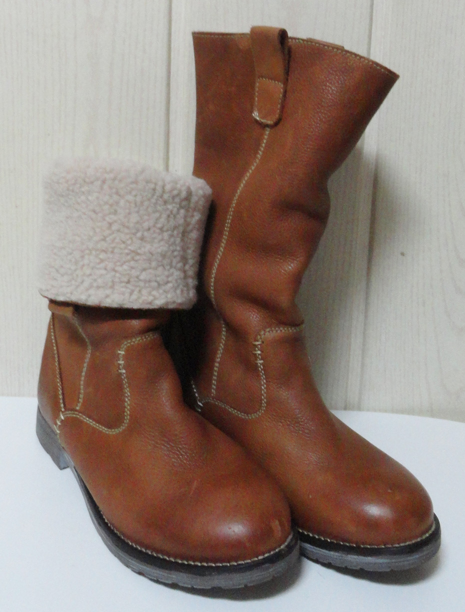 Botas 100% Piel Pelo ETIEM 37 Soft Boots IMPECABLES 265€/MiraFotos | eBay