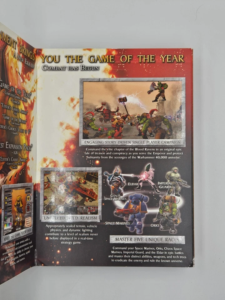 Warhammer 40000 Dawn of War Gold Edition PC 2005-- *Missing Disk 2* - Image 3 of 4