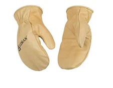 Kinco 1930-M Men's Axeman Lined Cowhide Mitten, Heat Keep Thermal Lining, Medium