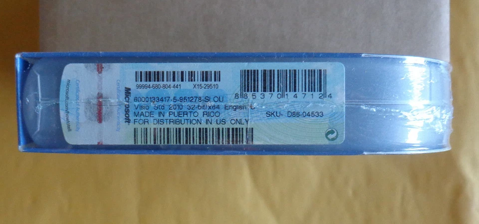 Microsoft Visio Standard 2010 885370147124 (sealed retail box) SKU-D88-04533 - Image 3 of 4