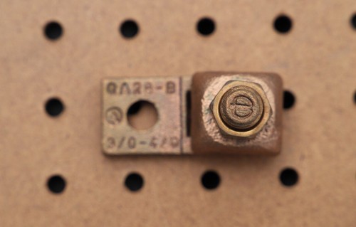 BURNDY QA28-B COPPER LUG lot of 2 - Picture 4 of 5