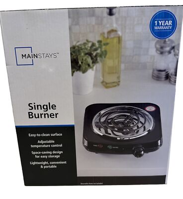 WalMart Burner Model ME102-U2 Single Burner Electric Hotplate Coil Element