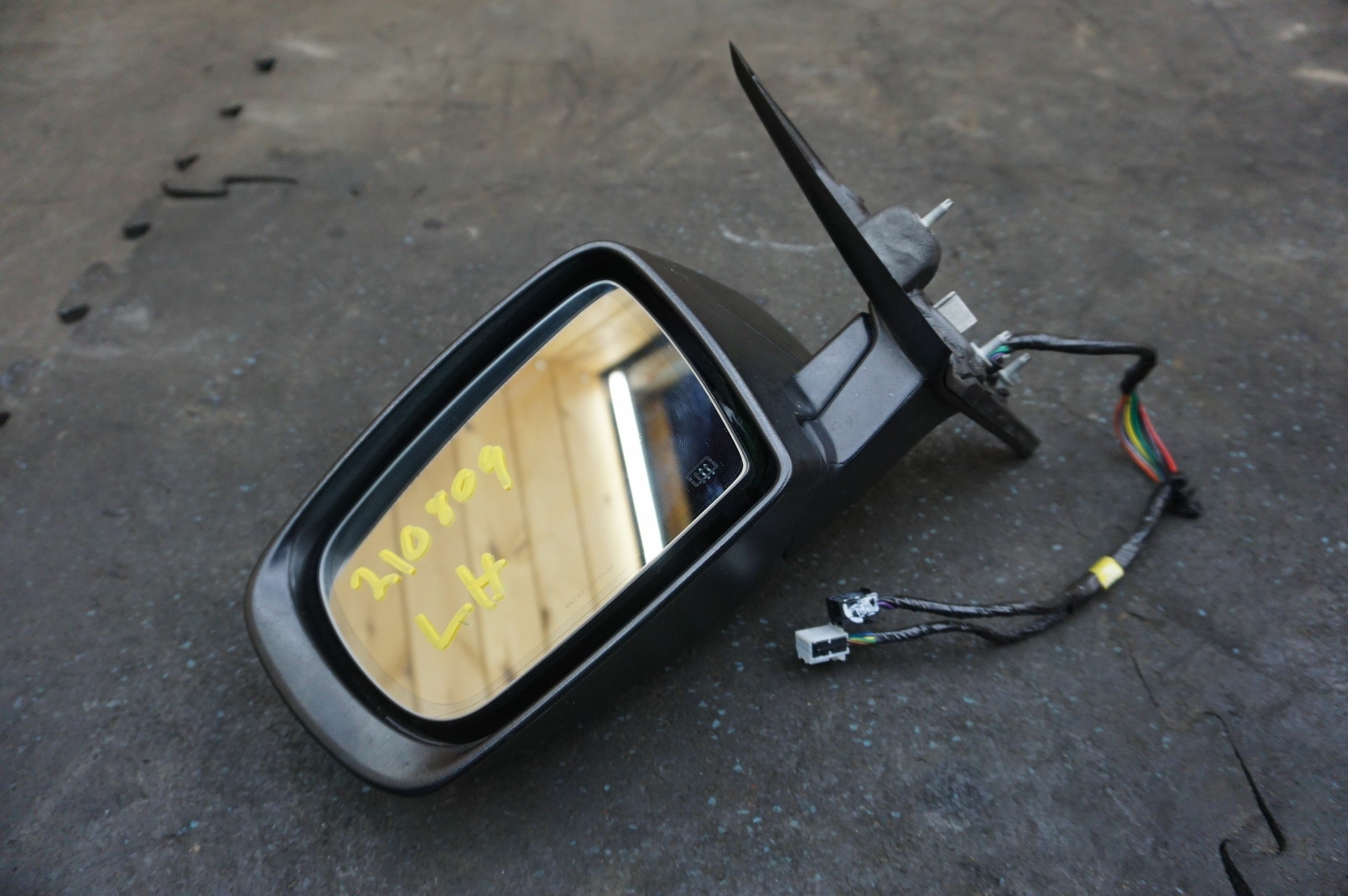 Left Door Mirror Assembly Nero Ribelle Black OEM Maserati Ghibli M157 2014-16