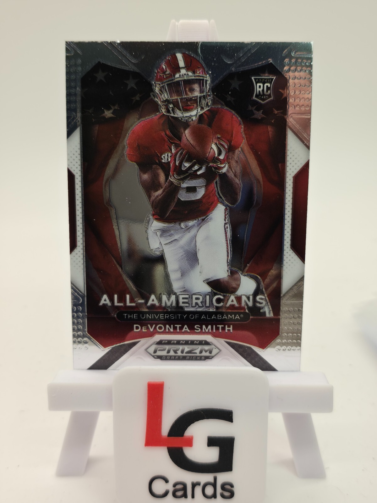 2021 Panini Prizm Draft Picks - All-American Devonta Smith #186 (RC)
