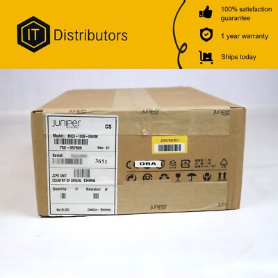 Juniper MIC3-100G-DWDM / New / 1 Year Warranty / Ships Today