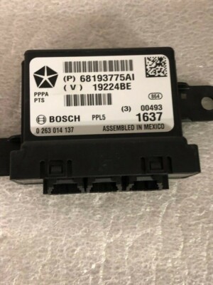 2017-2019 Chrysler Pacifica Park Assist Module 68193775AJ OE | eBay