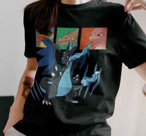 charizard vintage tee