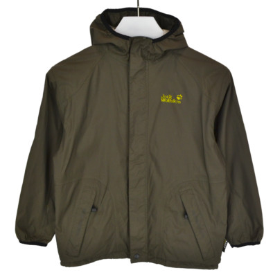 Jack Wolfskin Women Jacket 140 CM Insulated Texapore Family 4x4 Hooded Coat