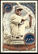 Jackie Robinson 2019 Allen and Ginter Baseball Star Signs 5x7 #BSS-36 17/49 Dodg