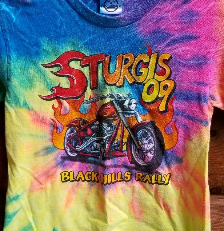 STURGIS BLACK HILLS RALLY バイカー Tシャツ L Vintage 1993 STURGIS Black Hills Rally T Shirt Size X-large