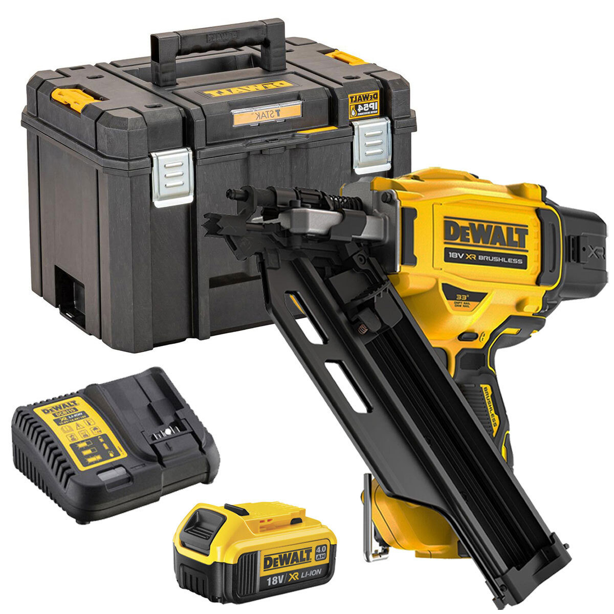 Cordless Nailer Dewalt 1st And 2nd Fix Nail Gun Set 2nd Fix Dewalt
