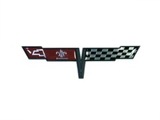 1981 Corvette Gas Fuel Door Flag Emblem 81 C3 Made In The Usa