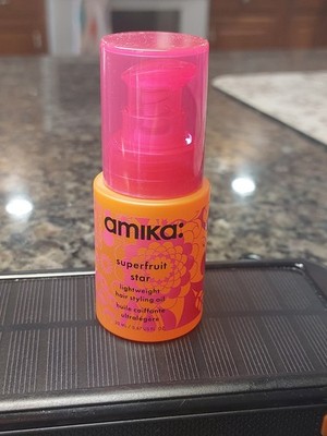 Amika Superfruit Star Lightweight Hair Styling Oil 0.67 fl oz/20 MlNI NIB NEW