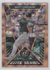 2020 Panini Donruss Elite Series Gold 78/99 Matt Chapman #E-11 0i1b