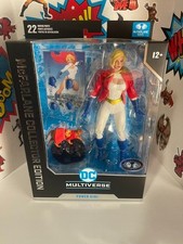 MCFARLANE TOYS 7 DC MULTIVERSE POWER GIRL 31 PLATINUM CHASE COLLECTOR EDITION