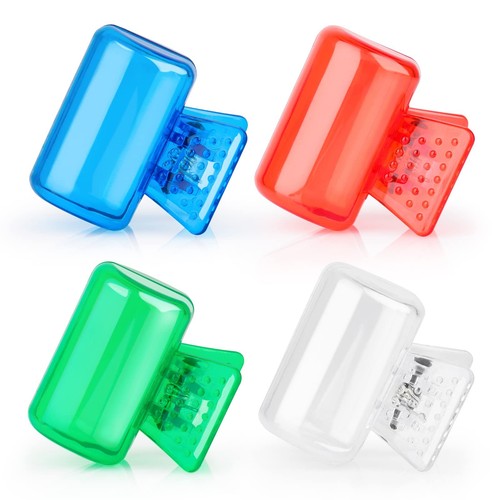 4 Pack Travel Toothbrush Head Covers Cap Portable Toothbrush Protector Brush ...