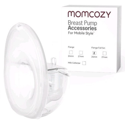 #ad Momcozy Breast Pump Accessories Mobile Style Milk Collector 24mm Flange Full Set $21.00