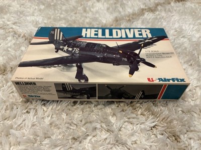 USAirfix Helldiver 1:72 Plastic Unassembled Airplane Kit Not Painted Decals