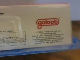 Vintage Galoob 1989 Micro Machines Snap Backs #1 Sierra Shelby GT '56 Vette 6433