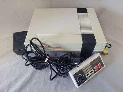 Nintendo NES Console - NES-001 - Cords & Controller - Tested - Pins Cleaned!