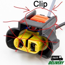 Fog lights connector clip (CPA lock) Ram 1500. 2015-2024. Front. 55112827AC