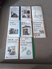 Lot Of 8 Vintage Homesteading Books