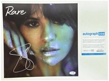 Selena Gomez Signed Rare Autographed LP Album 12x12 Flat ACOA