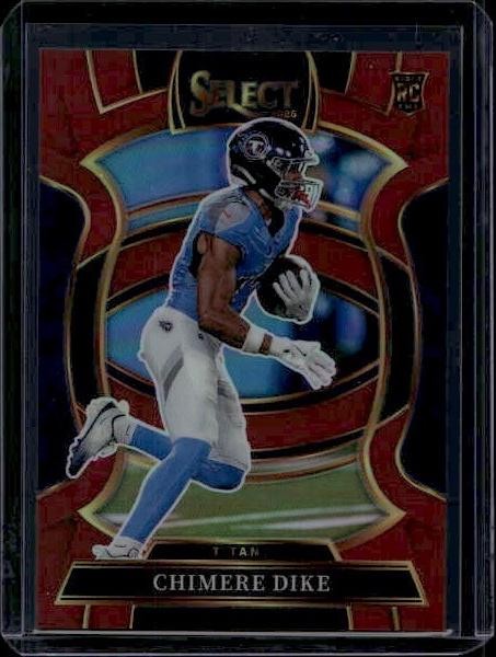 2025 Panini Select #27 Chimere Dike Maroon Prizm #/149