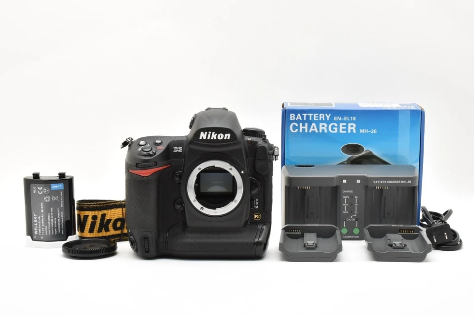 Nikon D3 12.1MP DSLR – Near-Mint – 15,147 Shutter Count From Japn - Image 2 of 4