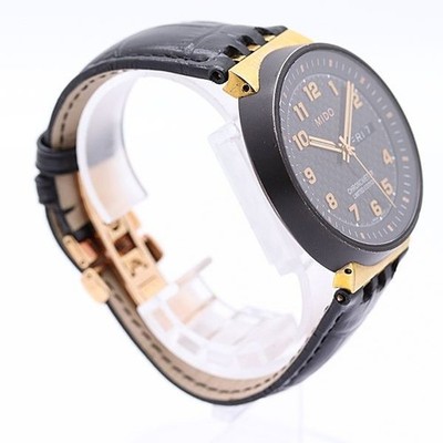 Mido Multifort Chronometer Limited Edition M8340A Automatic Black Dial Men Watch