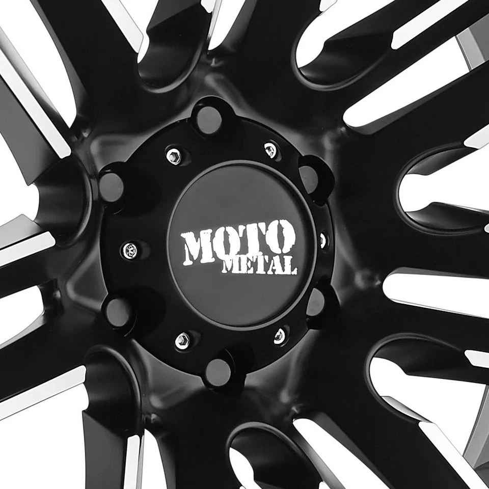 Moto Metal MO978 RAZOR Wheel 18x9 (18, 6x114.3, 72.56) Black Single Rim - Image 3 of 4