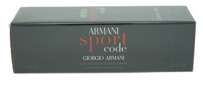 Giorgio Armani Code Sport  Pour Homme Eau de Toilette 125 ml