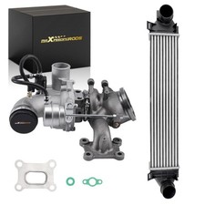 Turbo Kit W Intercooler For Lincoln Ford 2.0l 13-16 Mkz Mkc Focus Taurus Escape