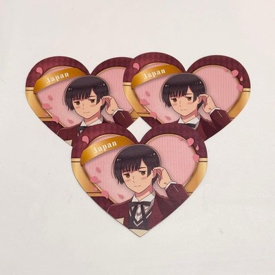 Hetalia APH Japan Heart Card AMO Café Valentine