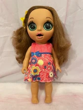 Baby Born Surprise Magic Potty Surprise Doll 15'' Brunette Green Eyes