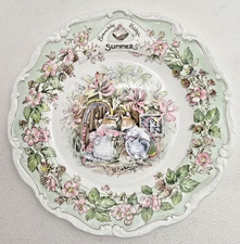Royal Doulton Brambly Hedge Summer Salad Plate Bone China Art Jill Barklem NEW