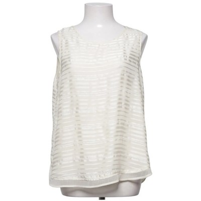 Holly & Whyte by Lindex, Top, Größe: M, Weiß, Polyester, Streifen, Damen #e2e