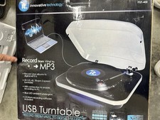 USB Turntable Innovative Technology Record From Vinyl To MP3