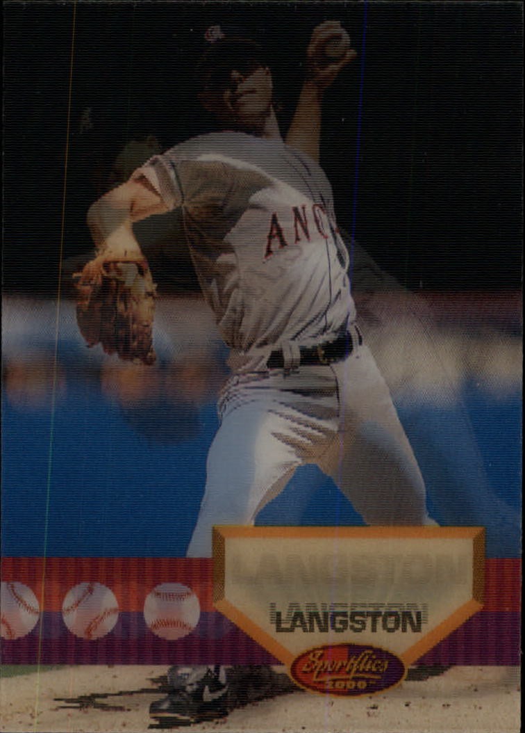 1994 Sportflics #38 Mark Langston - BB