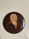 Bobby The Brain Heenan AWA Wrestling Button 1980s Rare Closeup