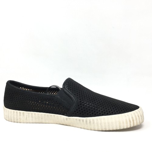 Frye Camille Halbschuhe Sneaker Schuhe Damengröße 7 schwarz perforiertes Leder - Bild 7 von 9
