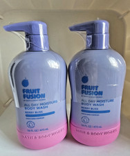 2 Bath  Body Works BERRY BLISS Body Wash Fruit Fusion New  Sealed 
