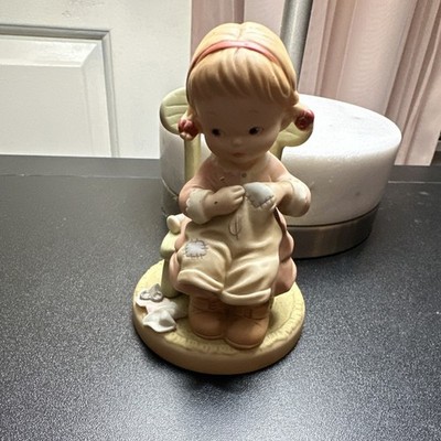 Enesco Memories of Yesterday  Making Something Special for You  Figurine 1992