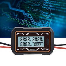 (150A)DC Power Meter Large Screen Display Backlight Setting Multifunctional