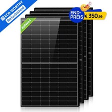 ECO-WORTHY 430W*4 Solarmodul Monokristallin S...