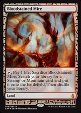 1x Bloodstained Mire - Foil Light Play MTG Magic - Kid Icarus -