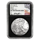 2024 American Silver Eagle $1 David Ryder Signature NGC MS 70