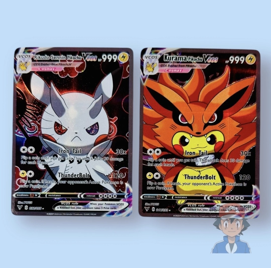 Pikachu Naruto Cosplay Kurama, Rikudo Sennin Cute Doujin ACG HOLO