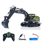 HUINA 1/18 13CH Electric RC Excavator 1661 RTR Digger Light Effects Metal Bucket — photo 4