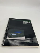 Kurzweil K2500 Series Reference Guide - Manual 910252 Revision C